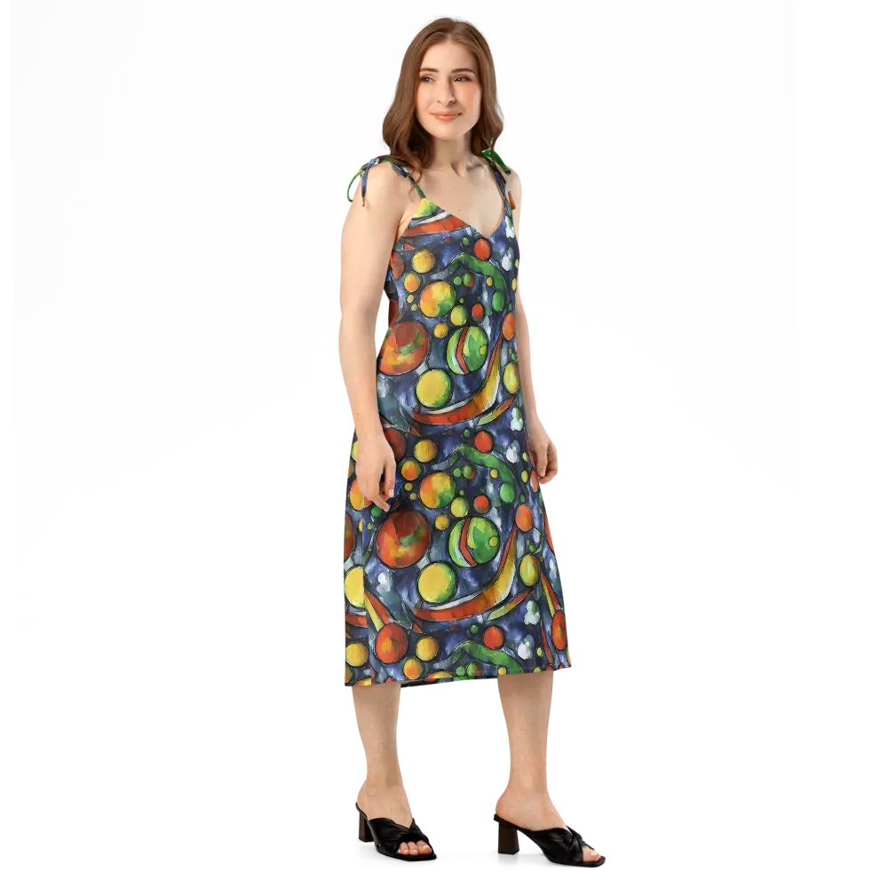 Jewel Tide on Slip Dress — Right Front