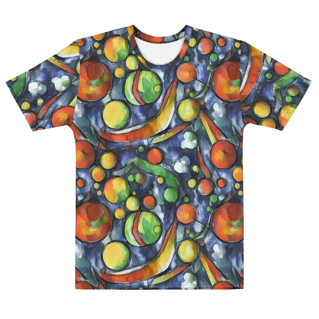 Jewel Tide on Men's Cotton Crew Neck T-Shirt — Front
