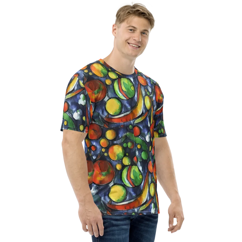 Jewel Tide on Men's Crew Neck T-Shirt — Right