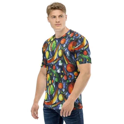 Jewel Tide on a Men's Crew Neck T-Shirt