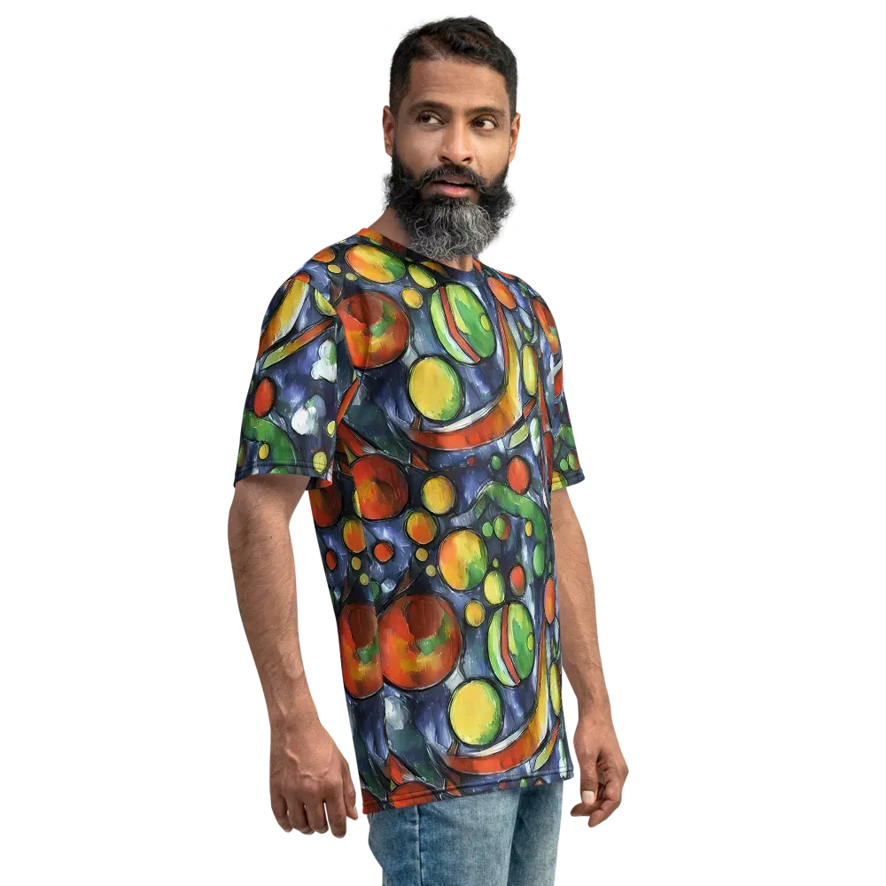 Jewel Tide on Men's Crew Neck T-Shirt — Right