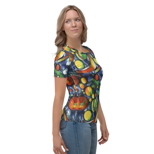 Jewel Tide on a Women's Crew Neck T-Shirt