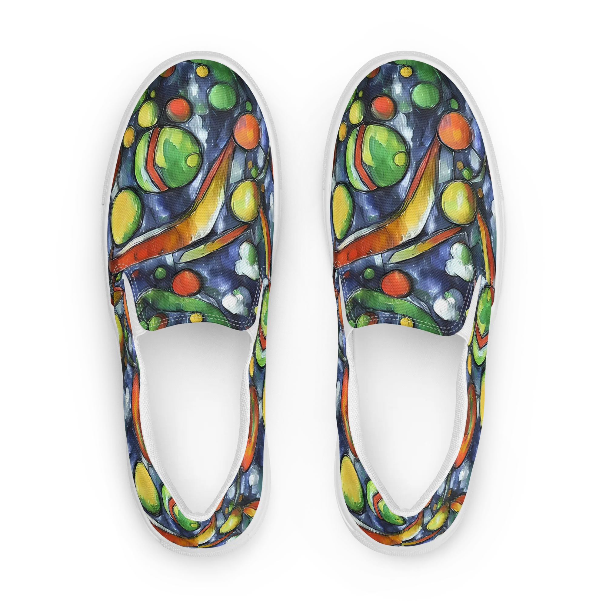 Jewel Tide on Women's Slip-On Canvas Shoes — Front
