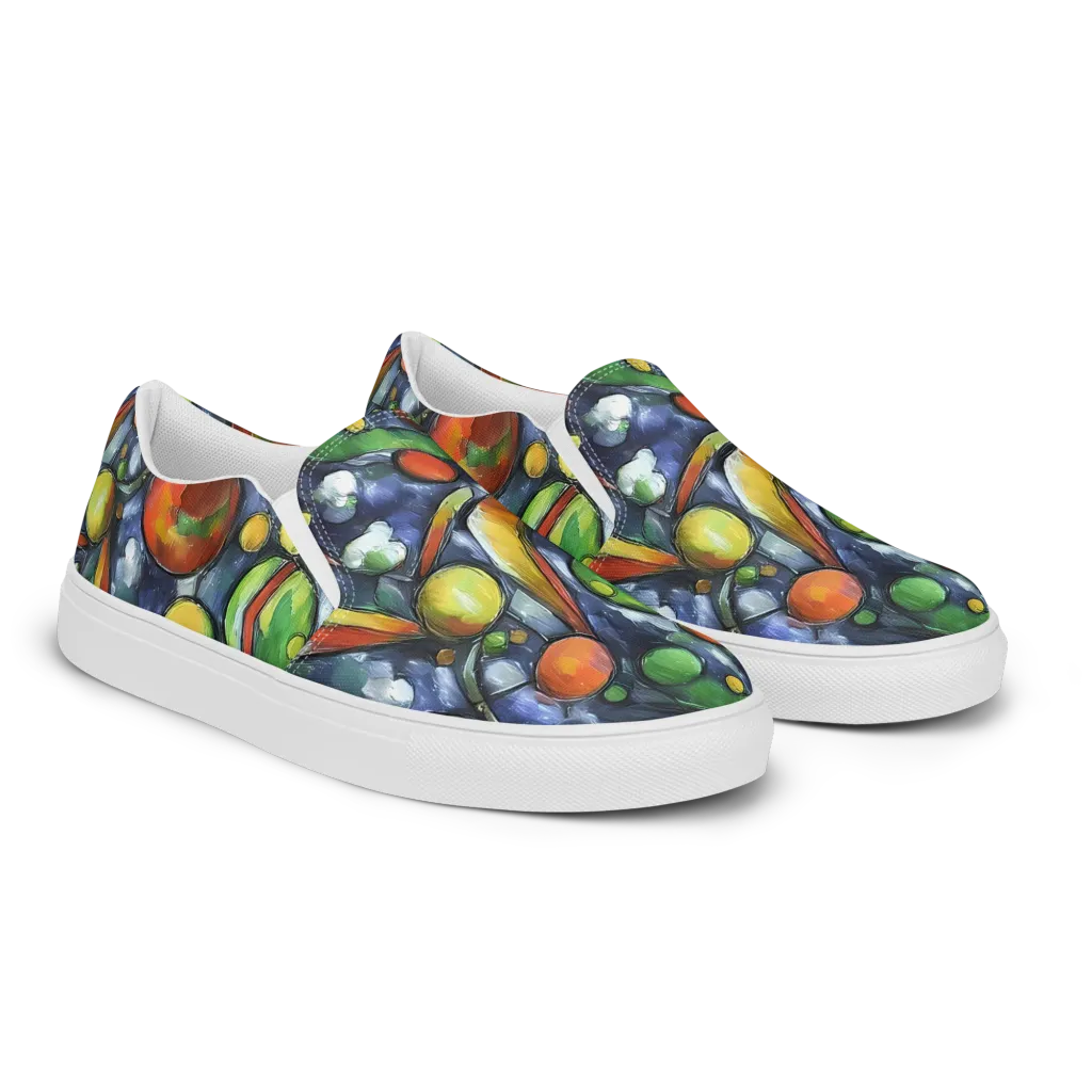 Jewel Tide on Women's Slip-On Canvas Shoes — Right Front
