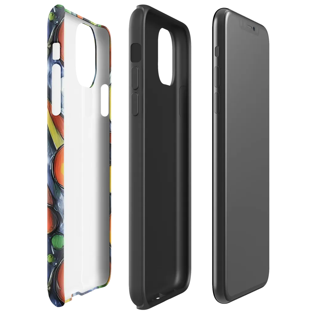 Jewel Tide on Tough Case for iPhone® — Right