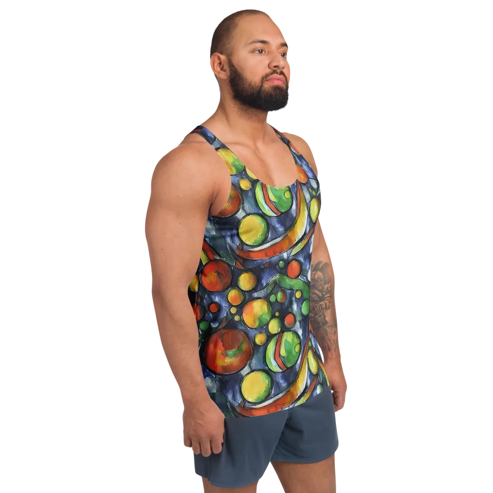 Jewel Tide on Men's Tank Top — Right Front