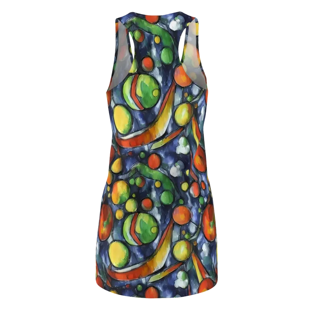 Jewel Tide on Racerback Dress — Back