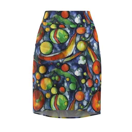 Jewel Tide on a Pencil Skirt