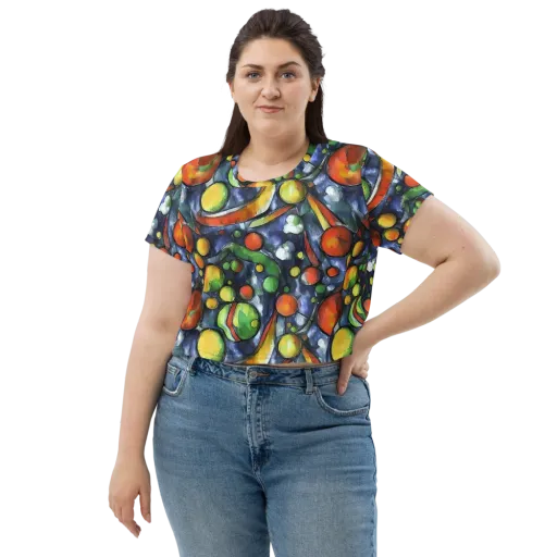 Jewel Tide on a Crop Tee