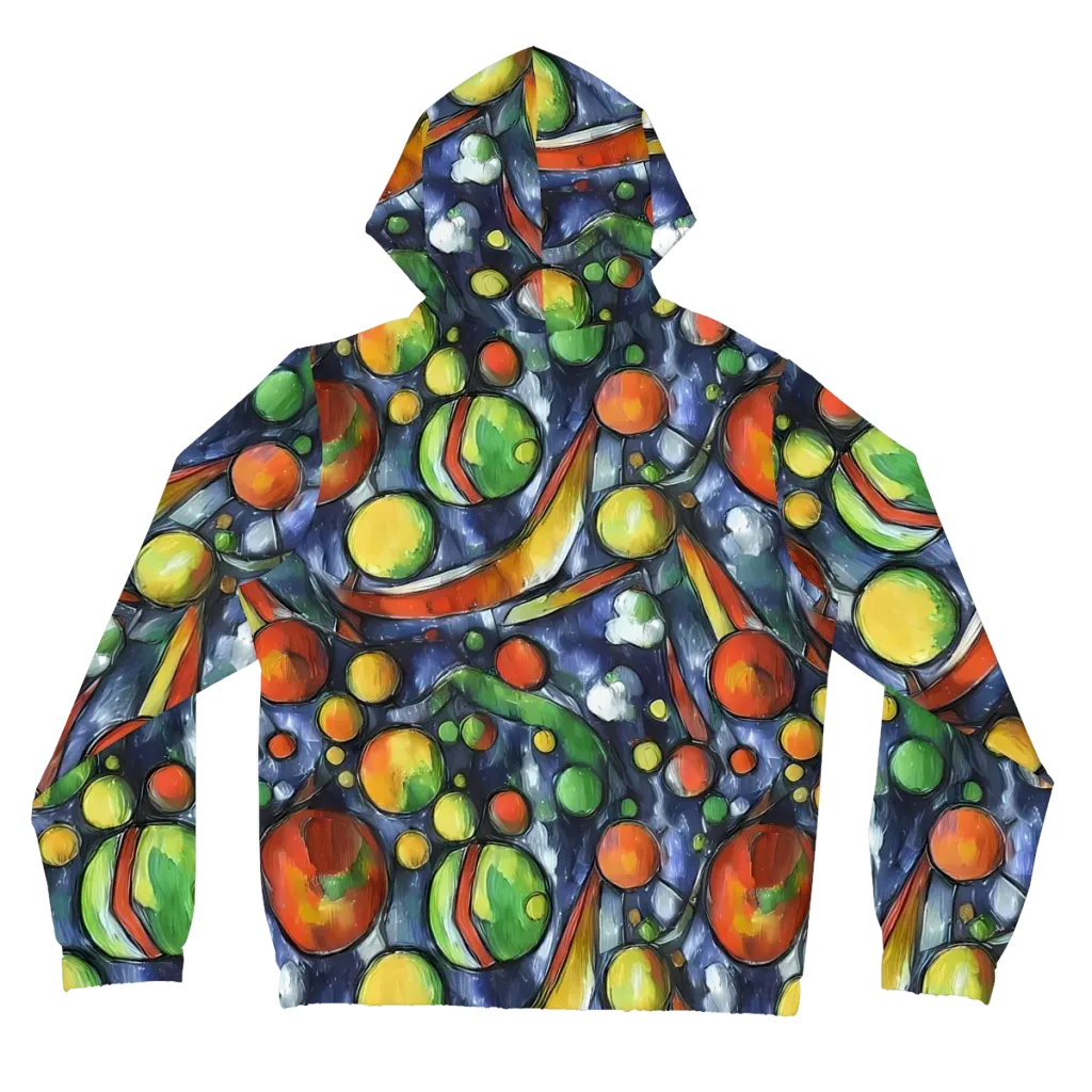 Jewel Tide on Women's Full-Zip Hoodie — Back