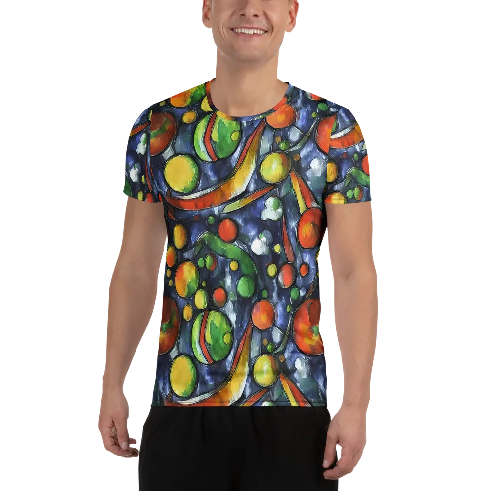 Jewel Tide on Men's Athletic T-Shirt — Front