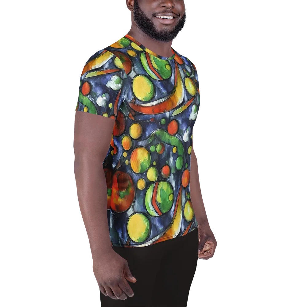 Jewel Tide on Men's Athletic T-Shirt — Right