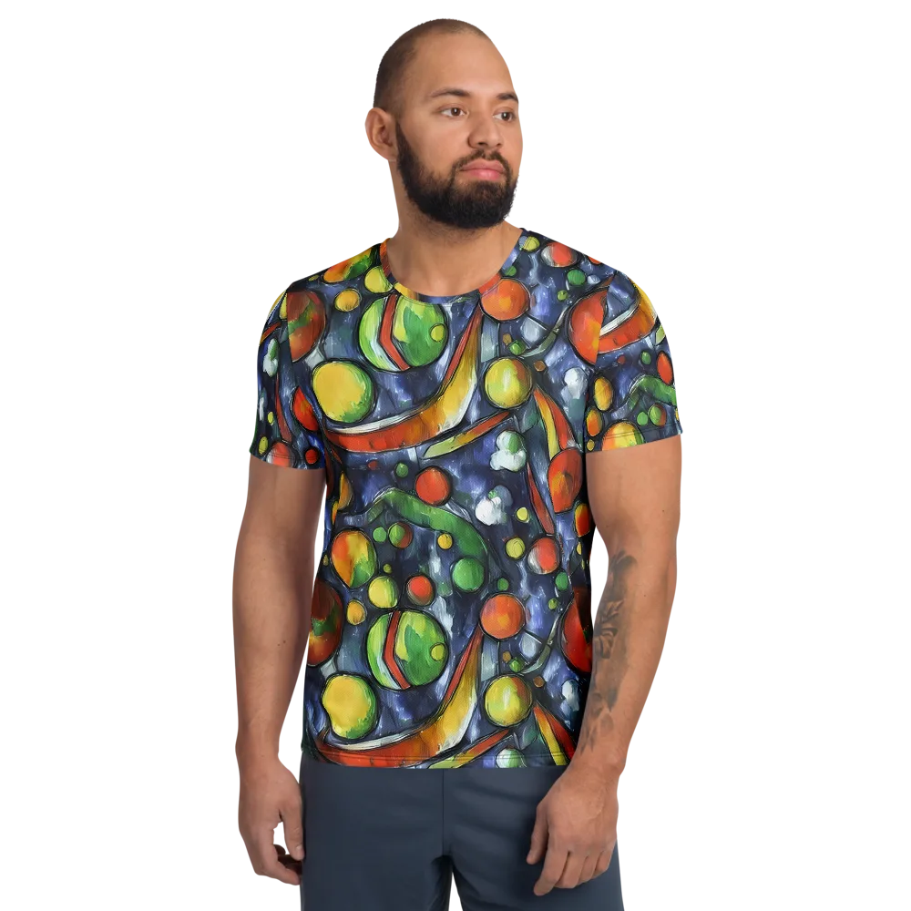 Jewel Tide on Men's Athletic T-Shirt — Front