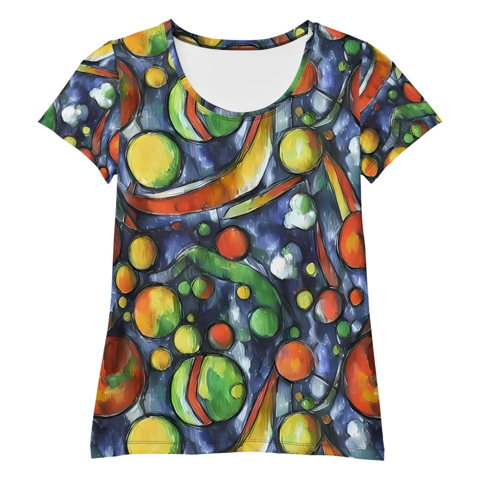 Jewel Tide on Women's Athletic T-Shirt — Front