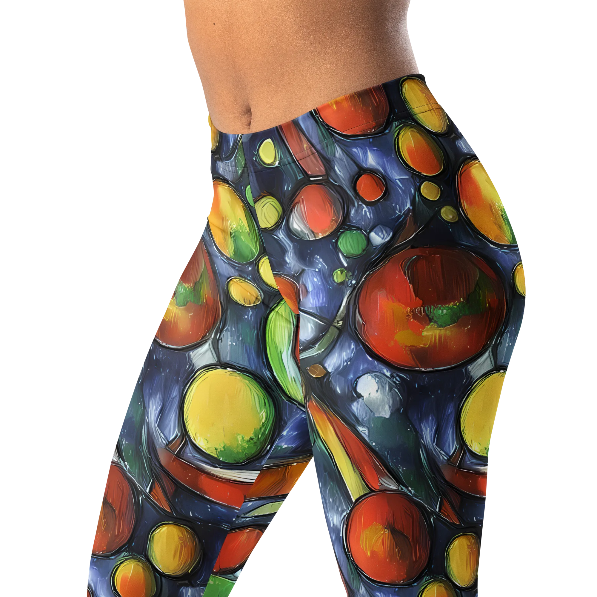 Jewel Tide on Leggings — Left Front