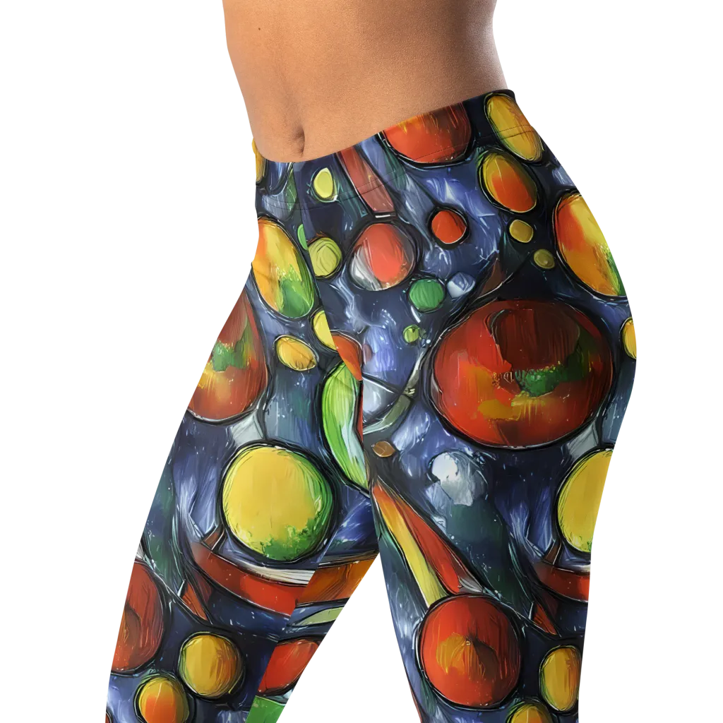 Jewel Tide on Leggings — Left Front