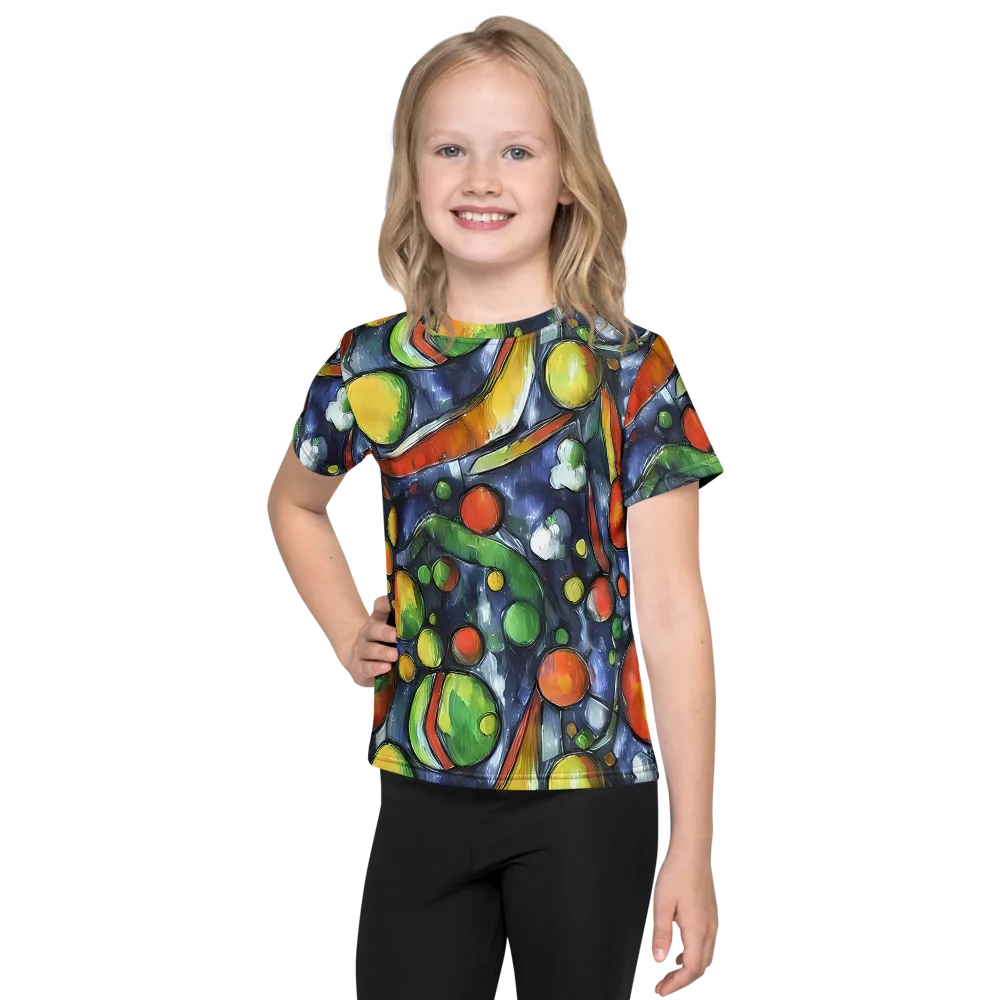 Jewel Tide on Kids Crew Neck T-Shirt — Front