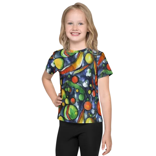 Jewel Tide on a Kids Crew Neck T-Shirt