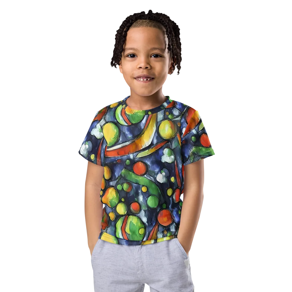 Jewel Tide on Kids Crew Neck T-Shirt — Front