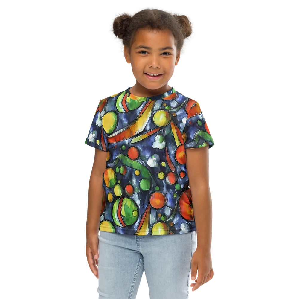 Jewel Tide on Kids Crew Neck T-Shirt — Front