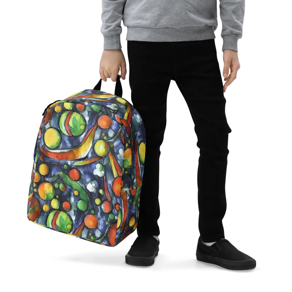 Jewel Tide on Minimalist Backpack — Zoomed-in