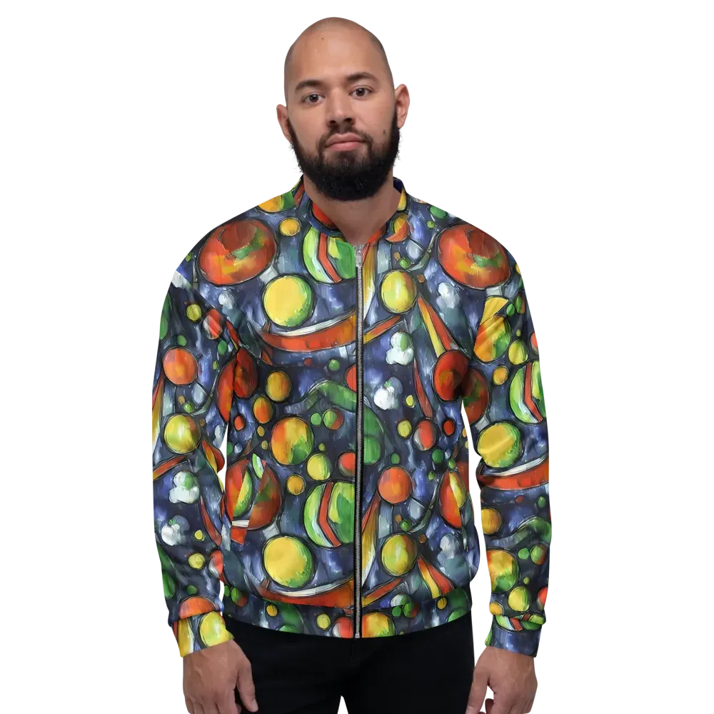 Jewel Tide on Bomber Jacket — Front