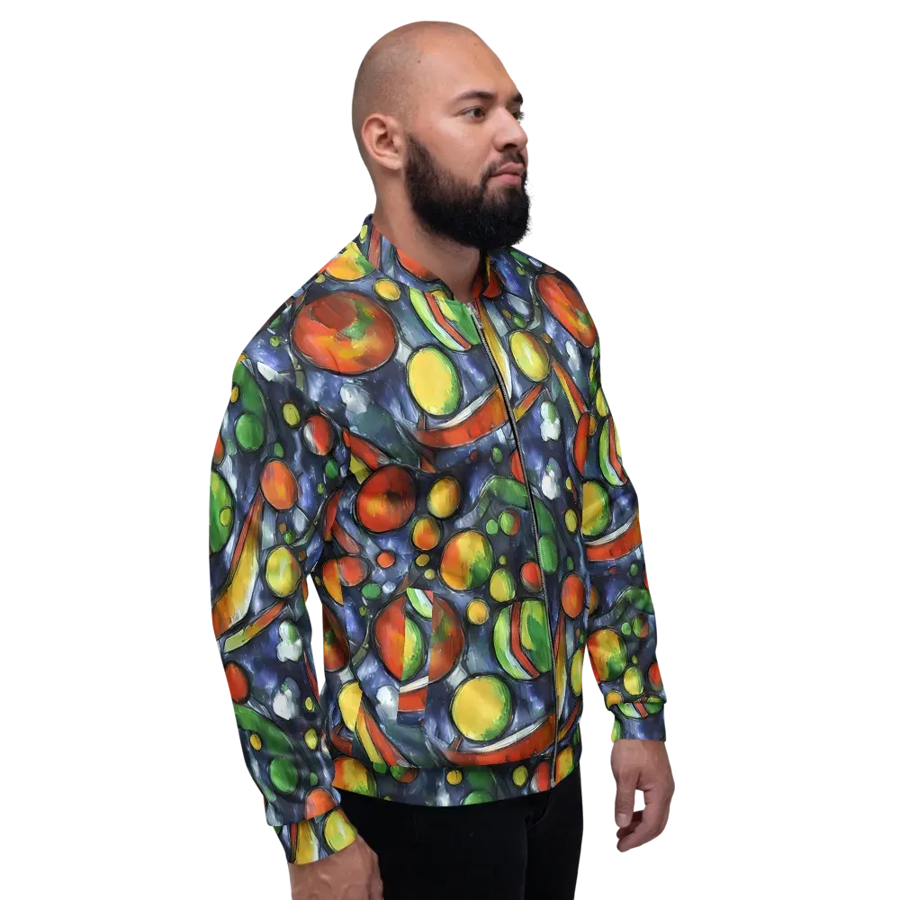 Jewel Tide on Bomber Jacket — Right