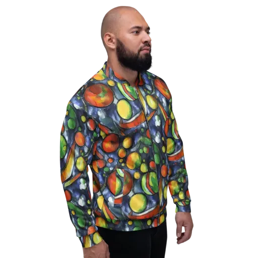 Jewel Tide on a Bomber Jacket