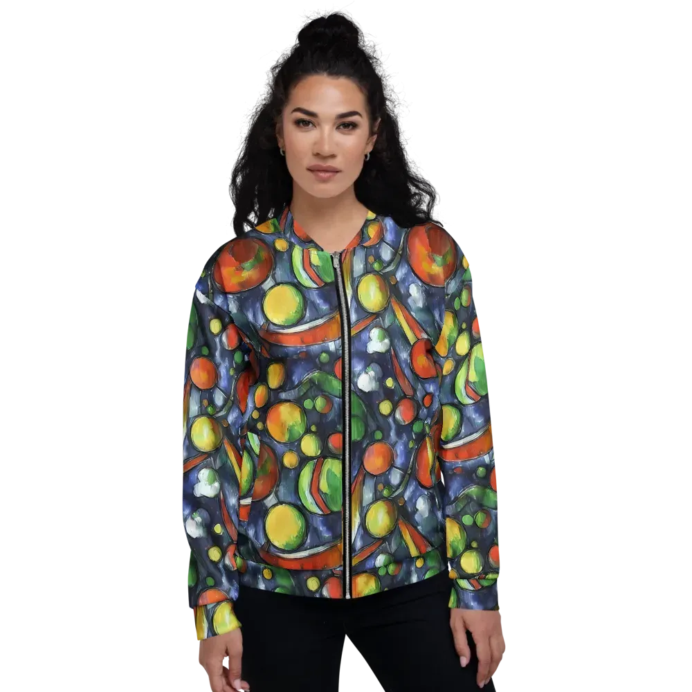 Jewel Tide on Bomber Jacket — Front