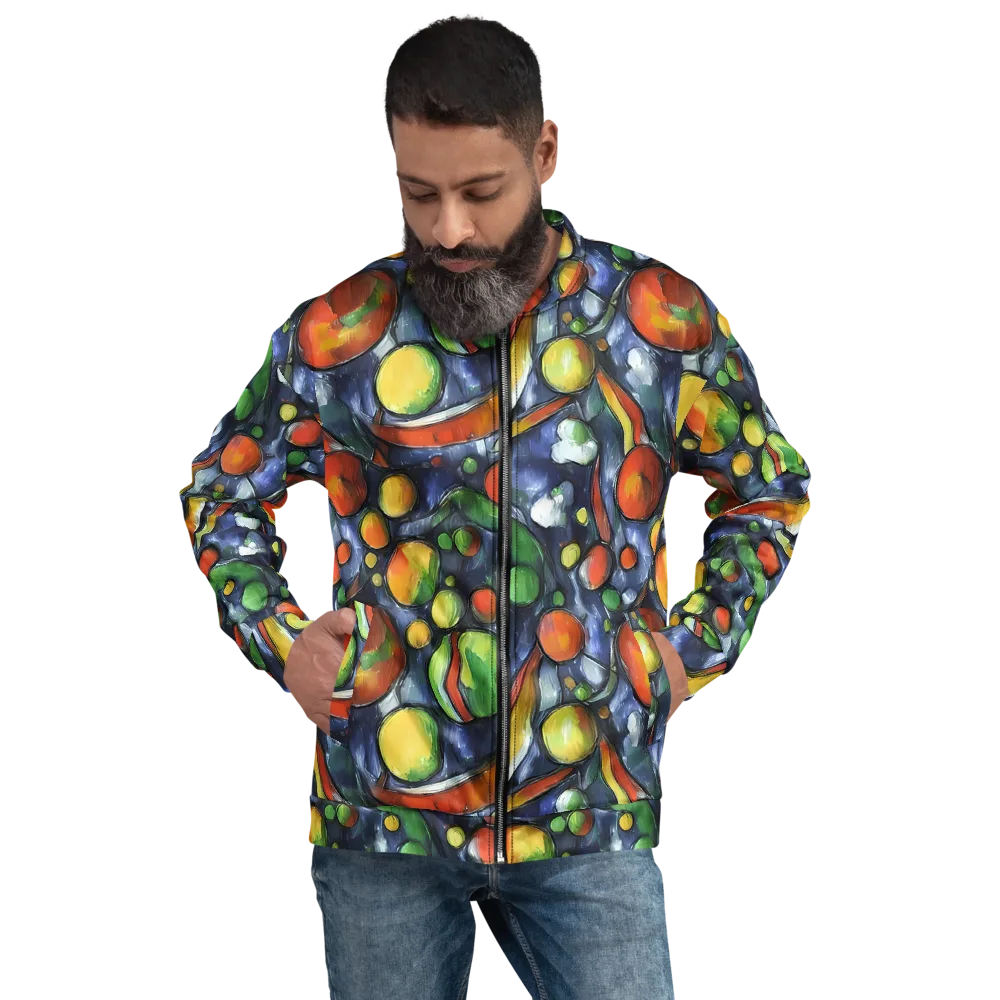 Jewel Tide on Bomber Jacket — Front