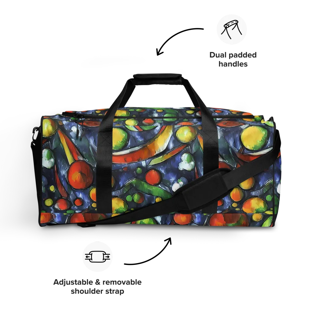 Jewel Tide on Duffle Bag — Front