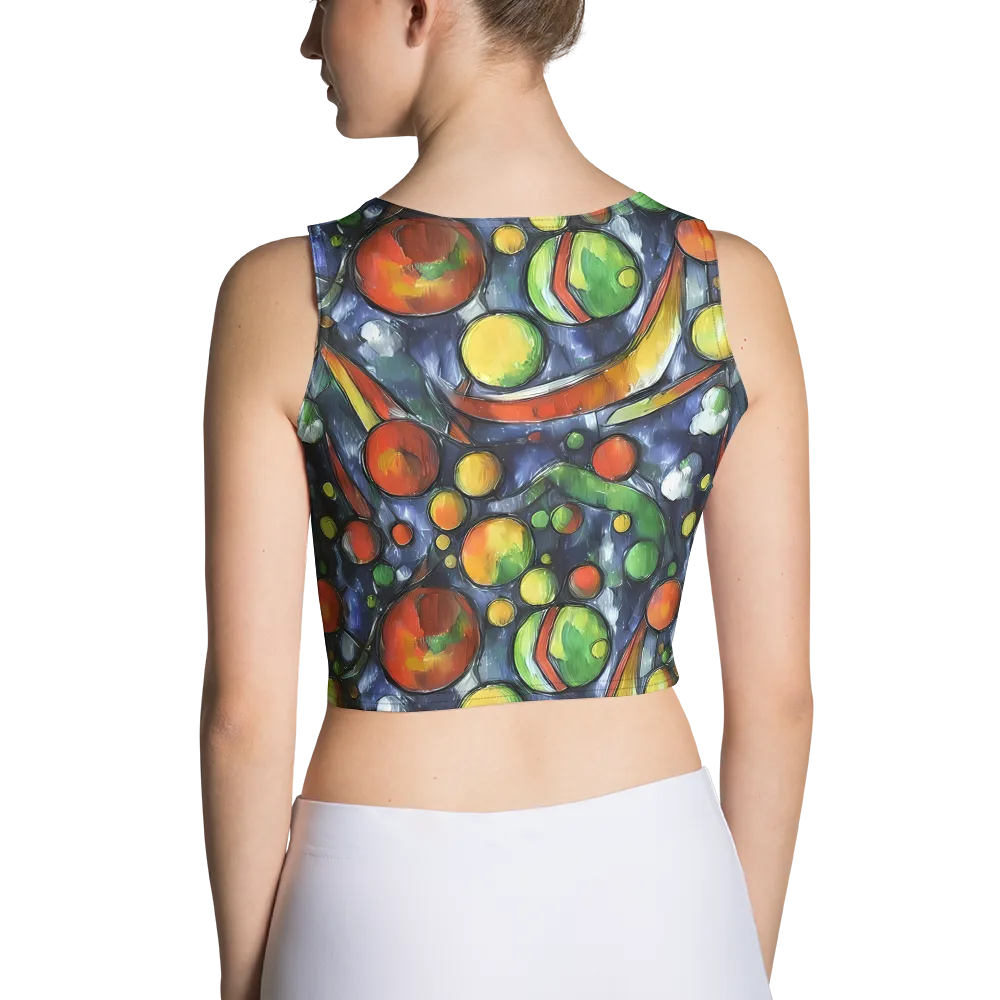 Jewel Tide on Crop Top — Back