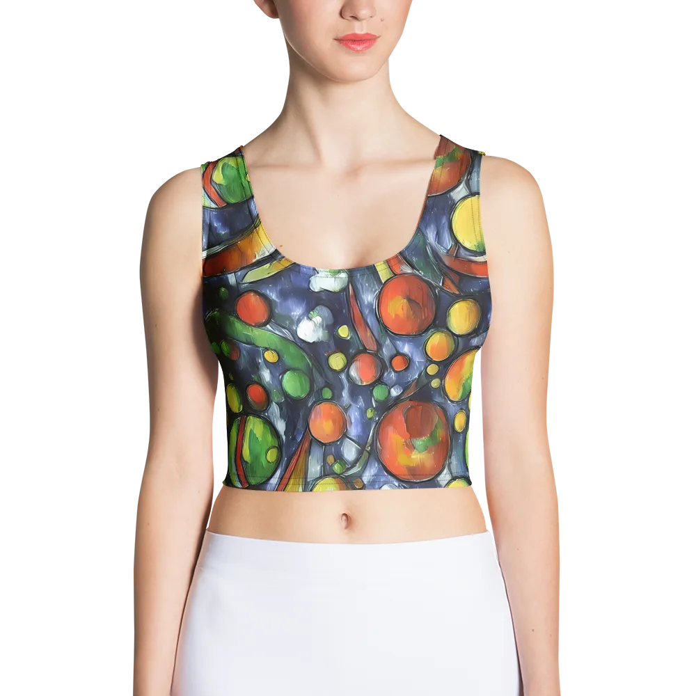 Jewel Tide on Crop Top — Front