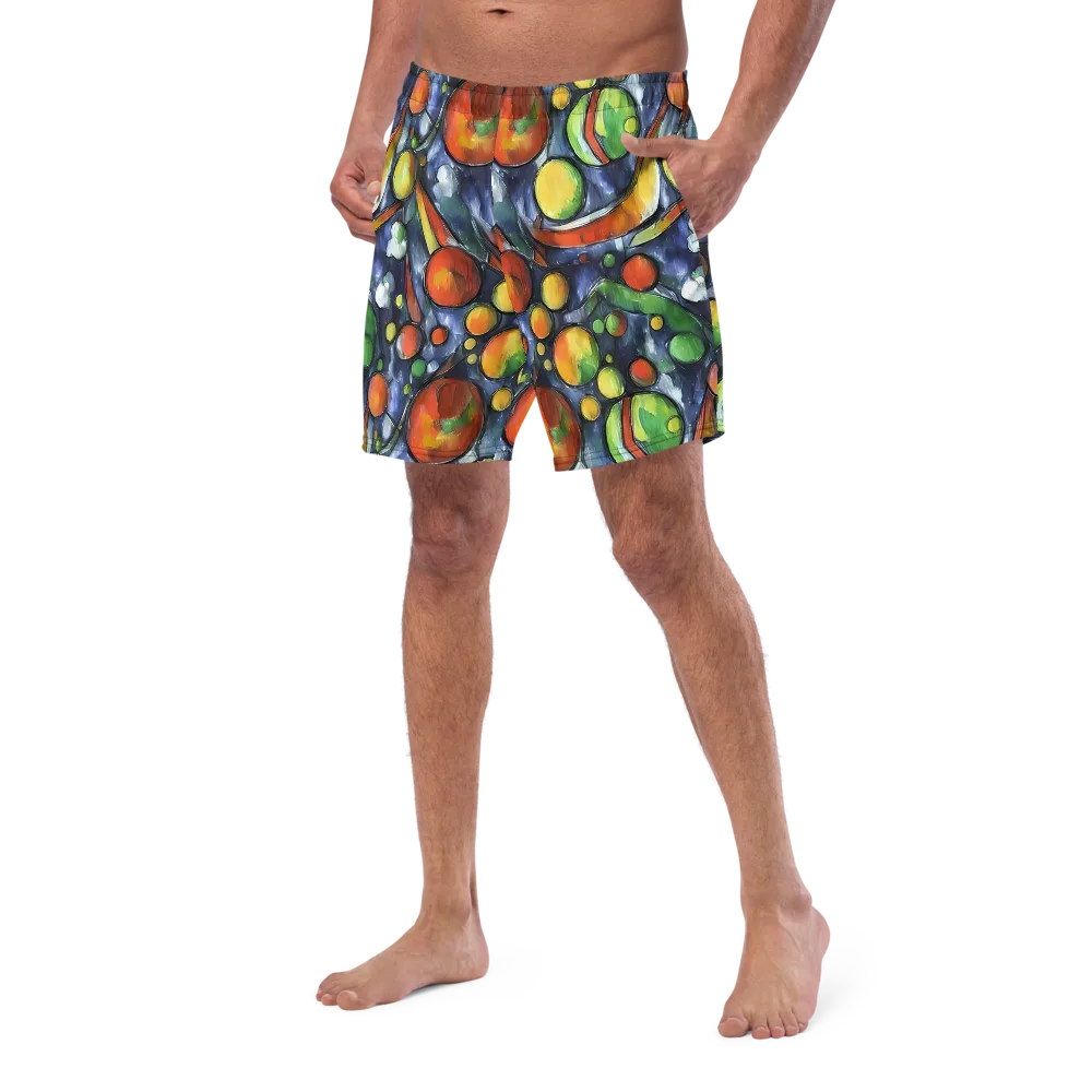 Jewel Tide on Swim Trunks — Left Front