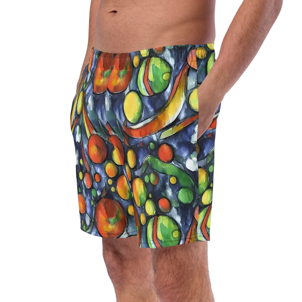 Jewel Tide on Swim Trunks — Left Front