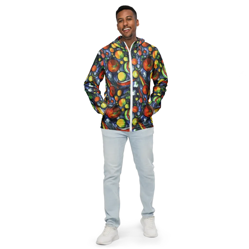 Jewel Tide on Men's Windbreaker — Front