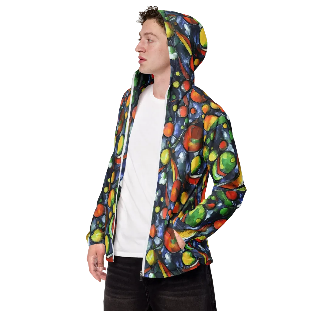 Jewel Tide on Men's Windbreaker — Left Front