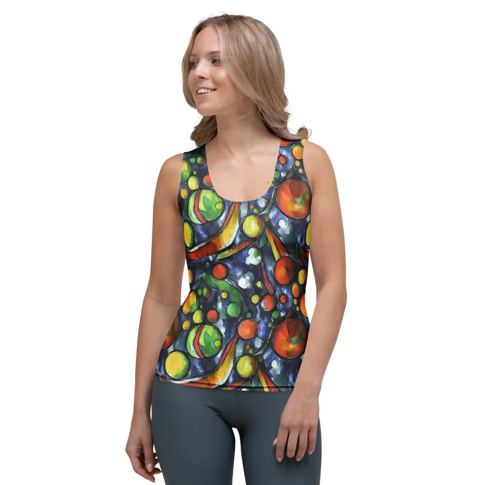Jewel Tide on Women's Tank Top — Front