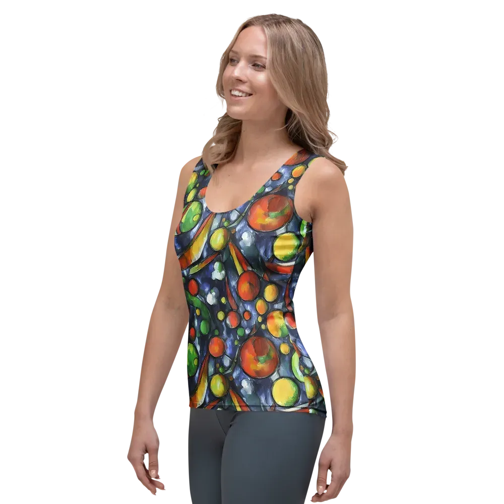 Jewel Tide on Women's Tank Top — Left Front