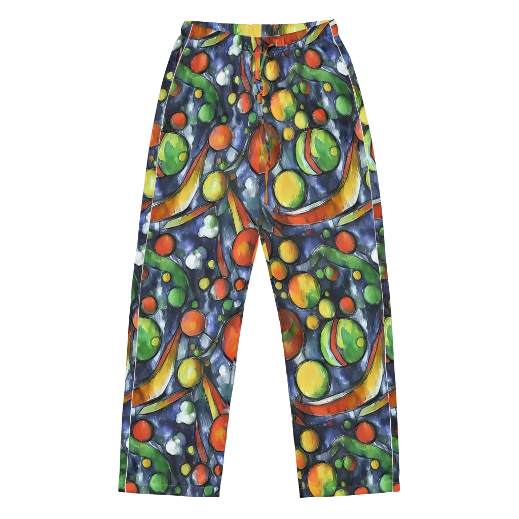 Jewel Tide on Women's Pajama Pants — Front