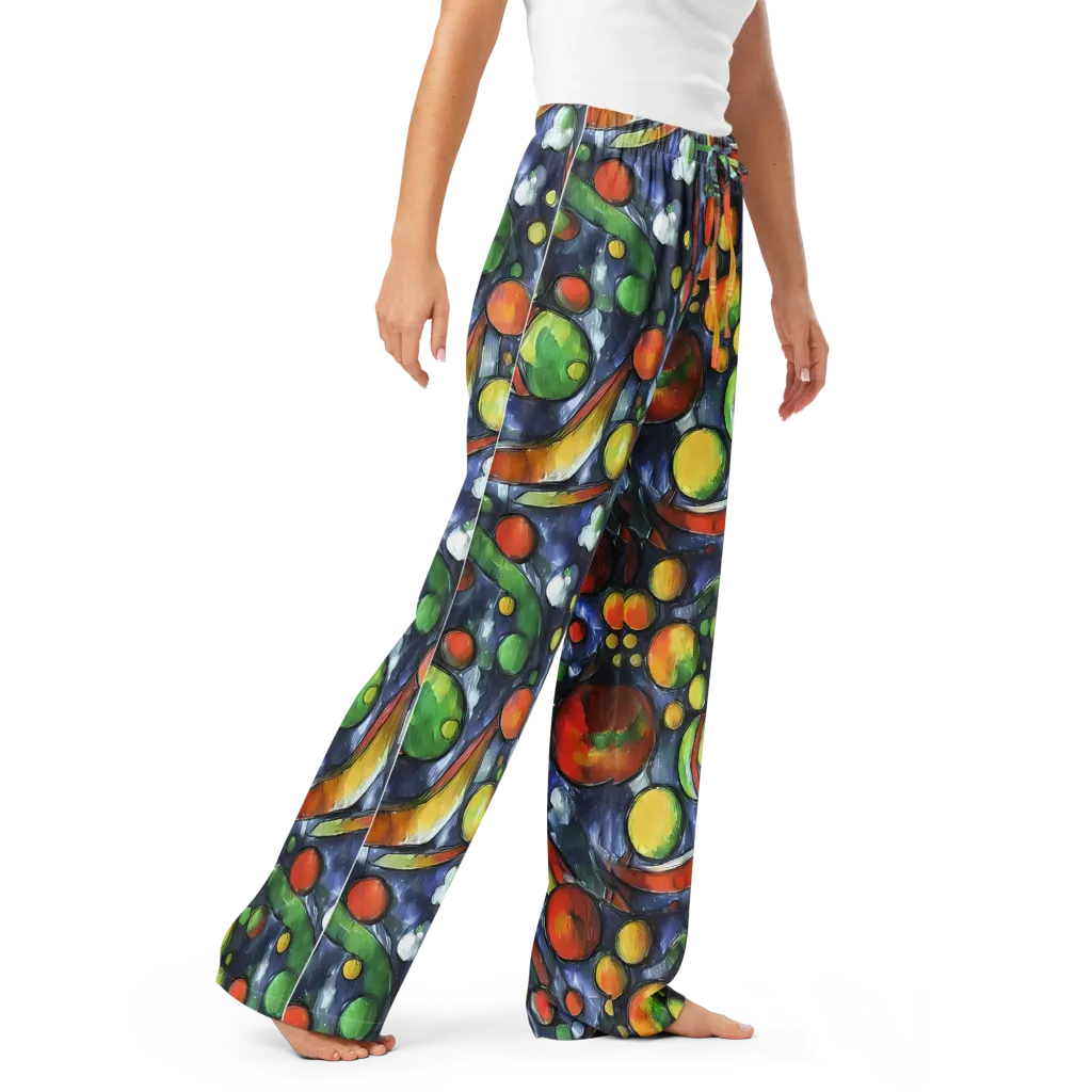 Jewel Tide on Women's Pajama Pants — Right Front