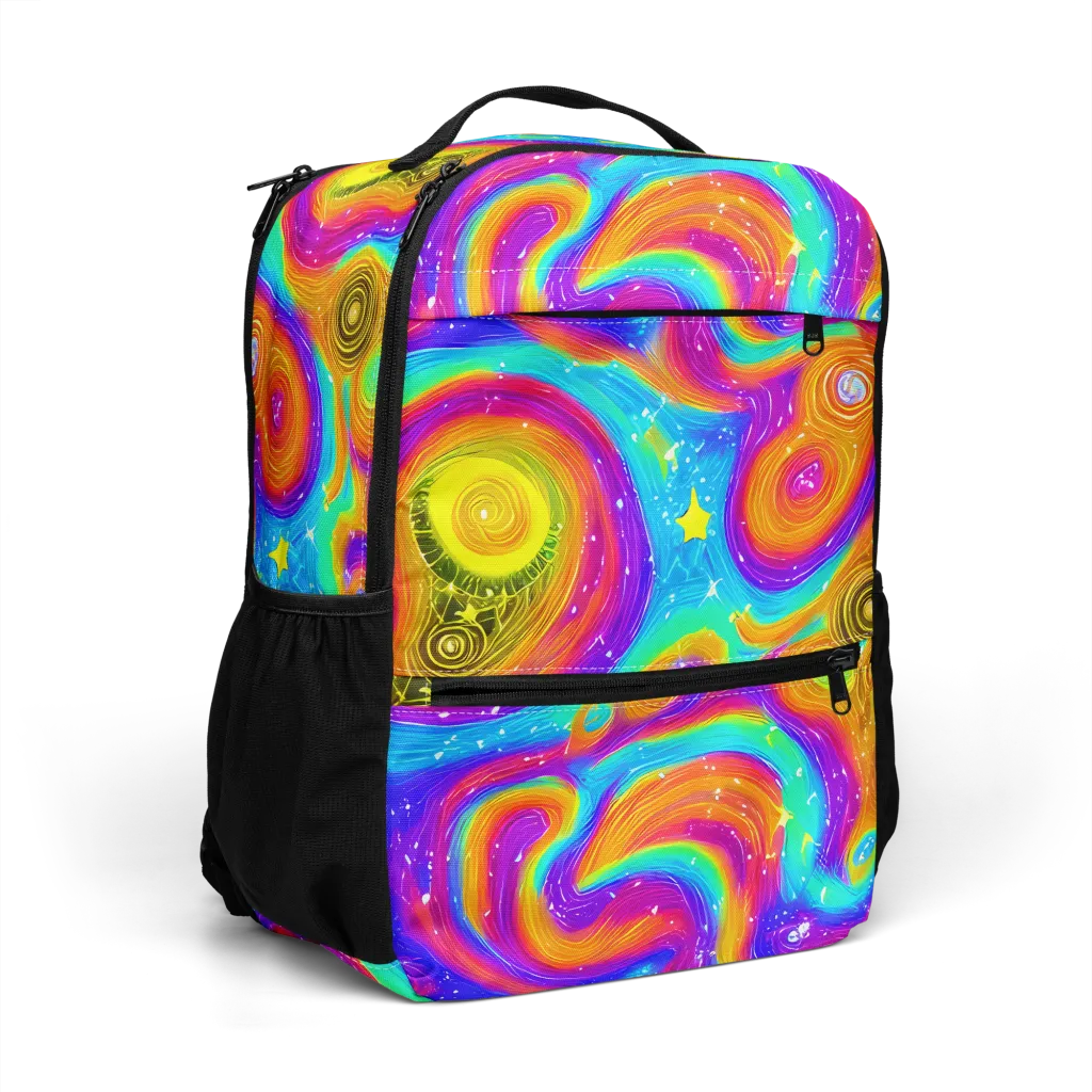 Color Cyclone on Utility Backpack — Right Front