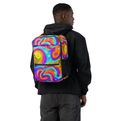 Color Cyclone on a Utility Backpack