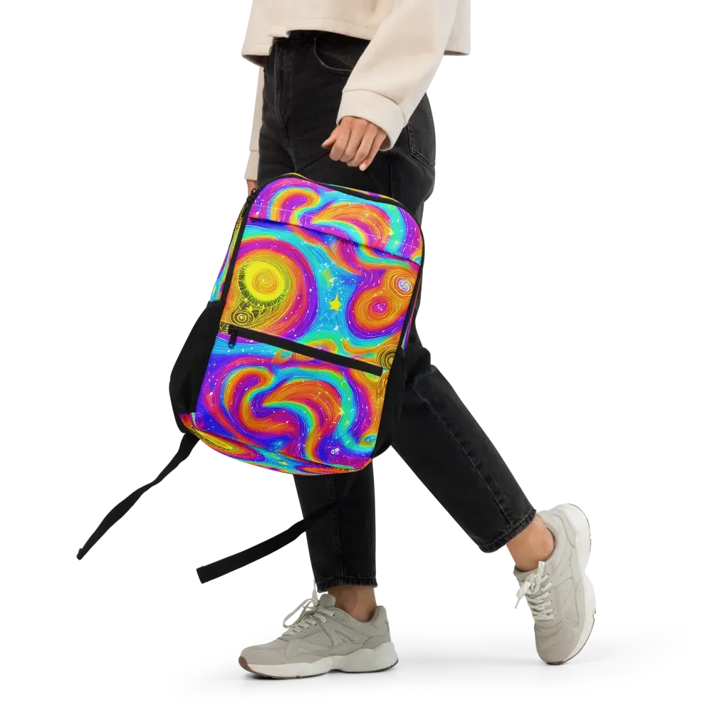 Color Cyclone on Utility Backpack — Front