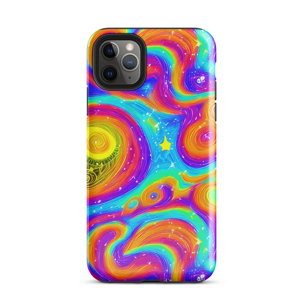 Color Cyclone on Tough Case for iPhone® — Front