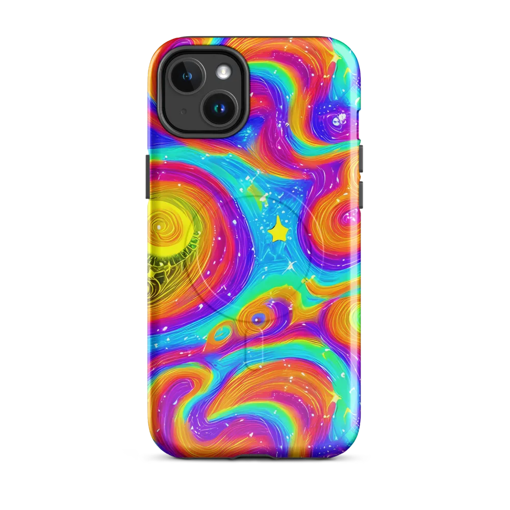 Color Cyclone on MagSafe Tough Case for iPhone® — Front