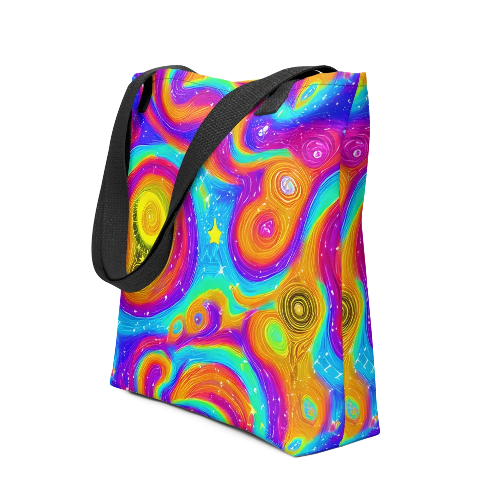 Color Cyclone on Tote Bag — Front