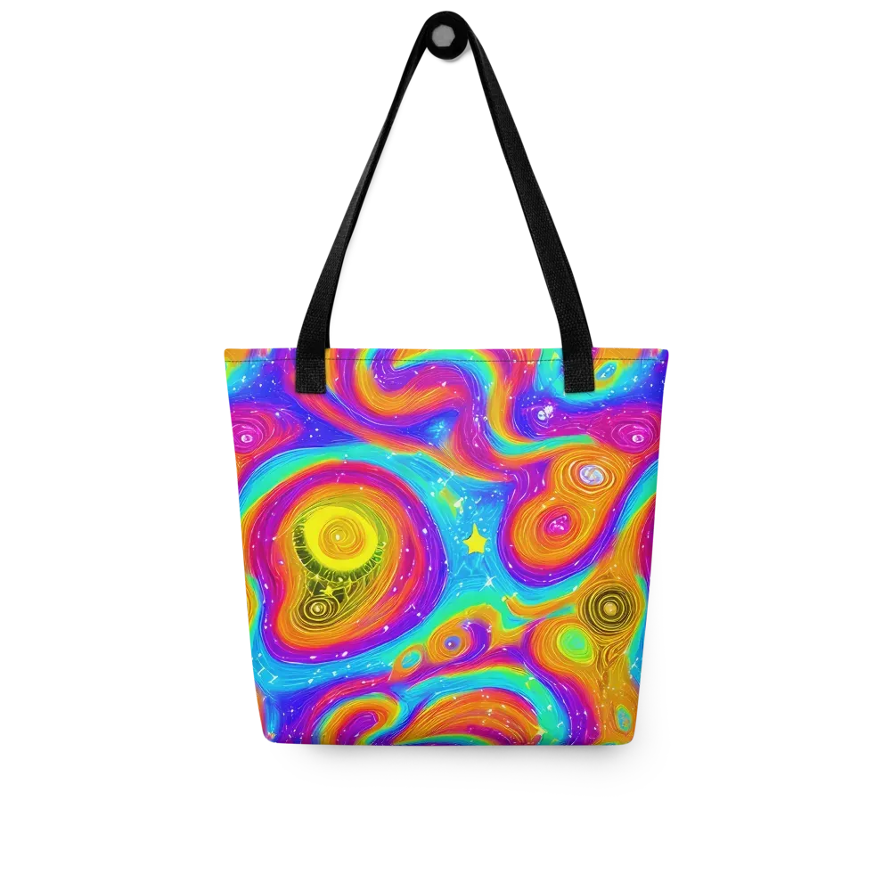 Color Cyclone on Tote Bag — Front