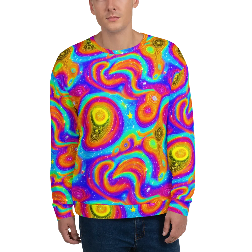 Color Cyclone on Sweatshirt — Front