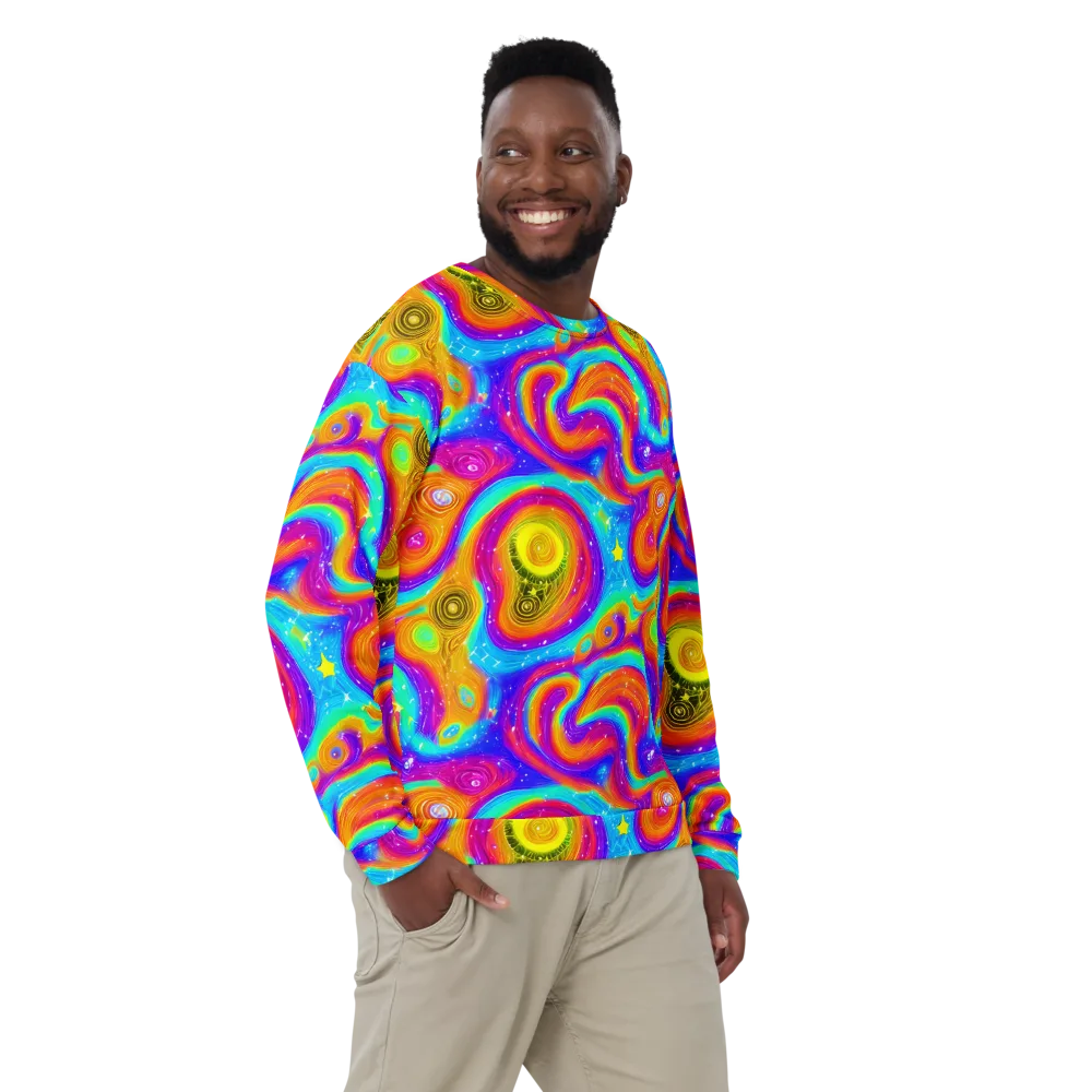 Color Cyclone on Sweatshirt — Front